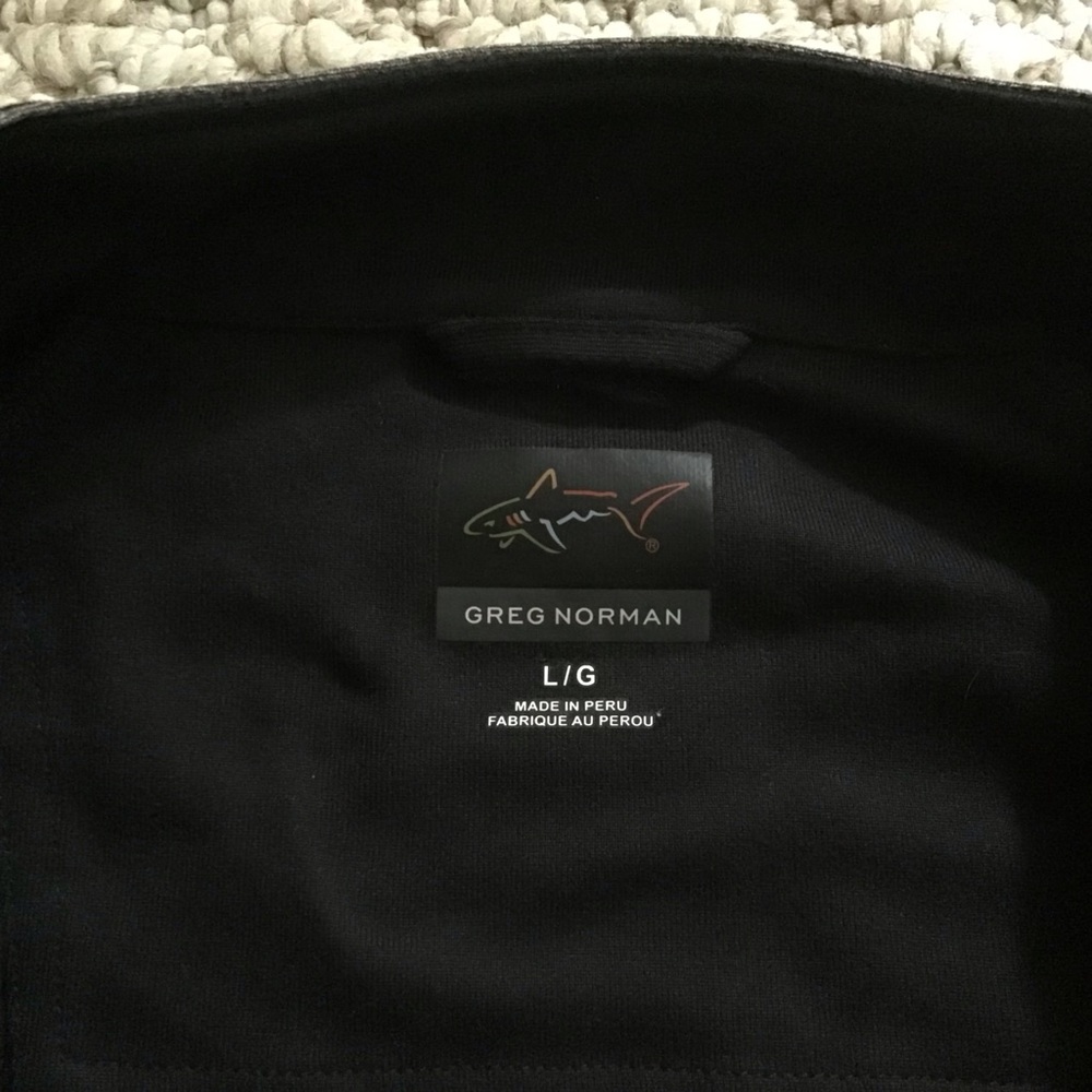 ⛳️L/S Lightweight 1/4 Zip Mock Pullover - Picture 2 of 6